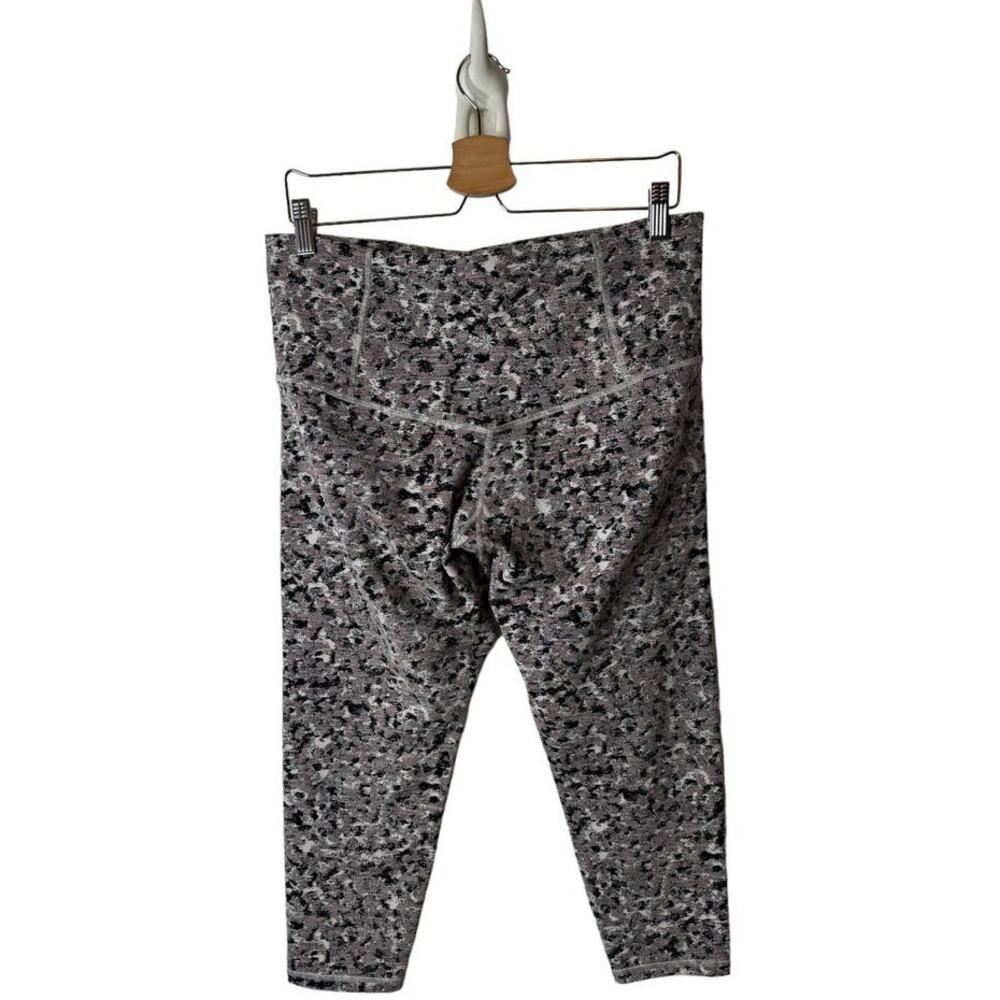 Athleta 1X Elation Textured 7/8 Tight Meadow Decadent Chocolate Crop Legging - Picture 5 of 8